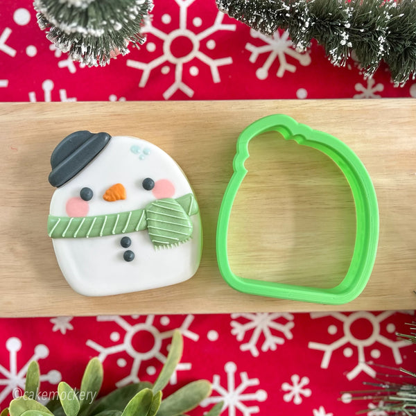 Snowman Hat Plush Cookie Cutter