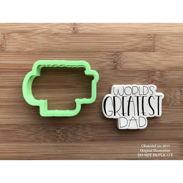 Pizza Dad Cookie Cutter