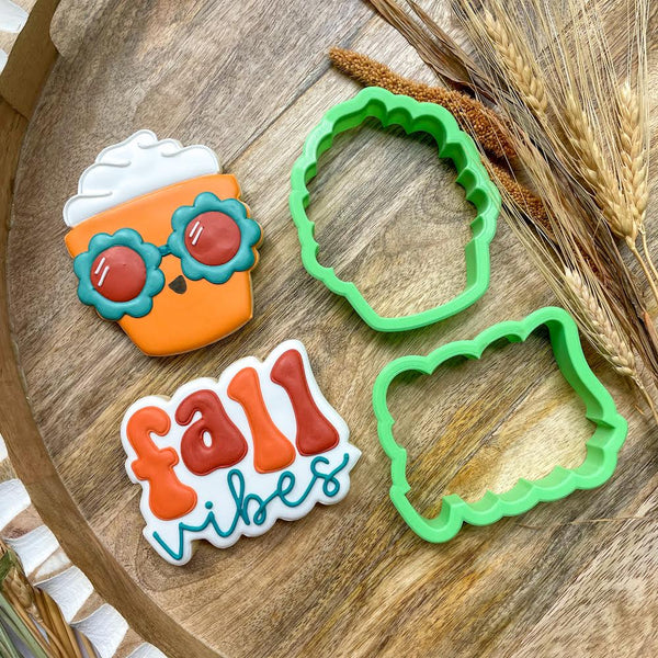 Fall Cookie Class (CC2C) Set of 5 Cookie Cutters - KaleidaCuts