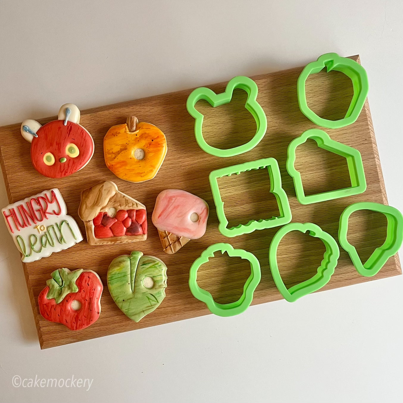 Fruit Set of Cookie Cutters. Hungry Caterpillar Cookie Cutter