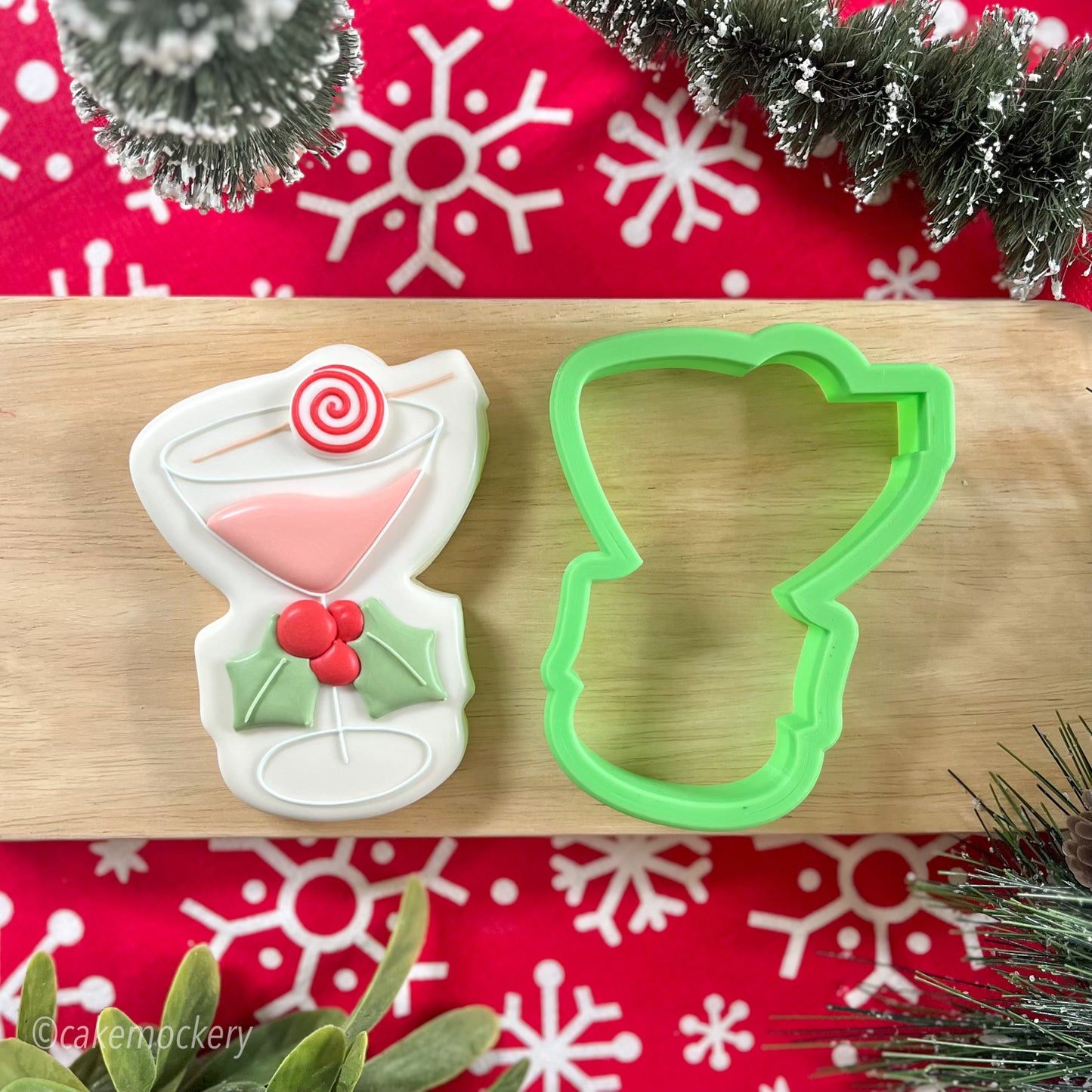 Be Merry Plaque Set Cookie Cutter