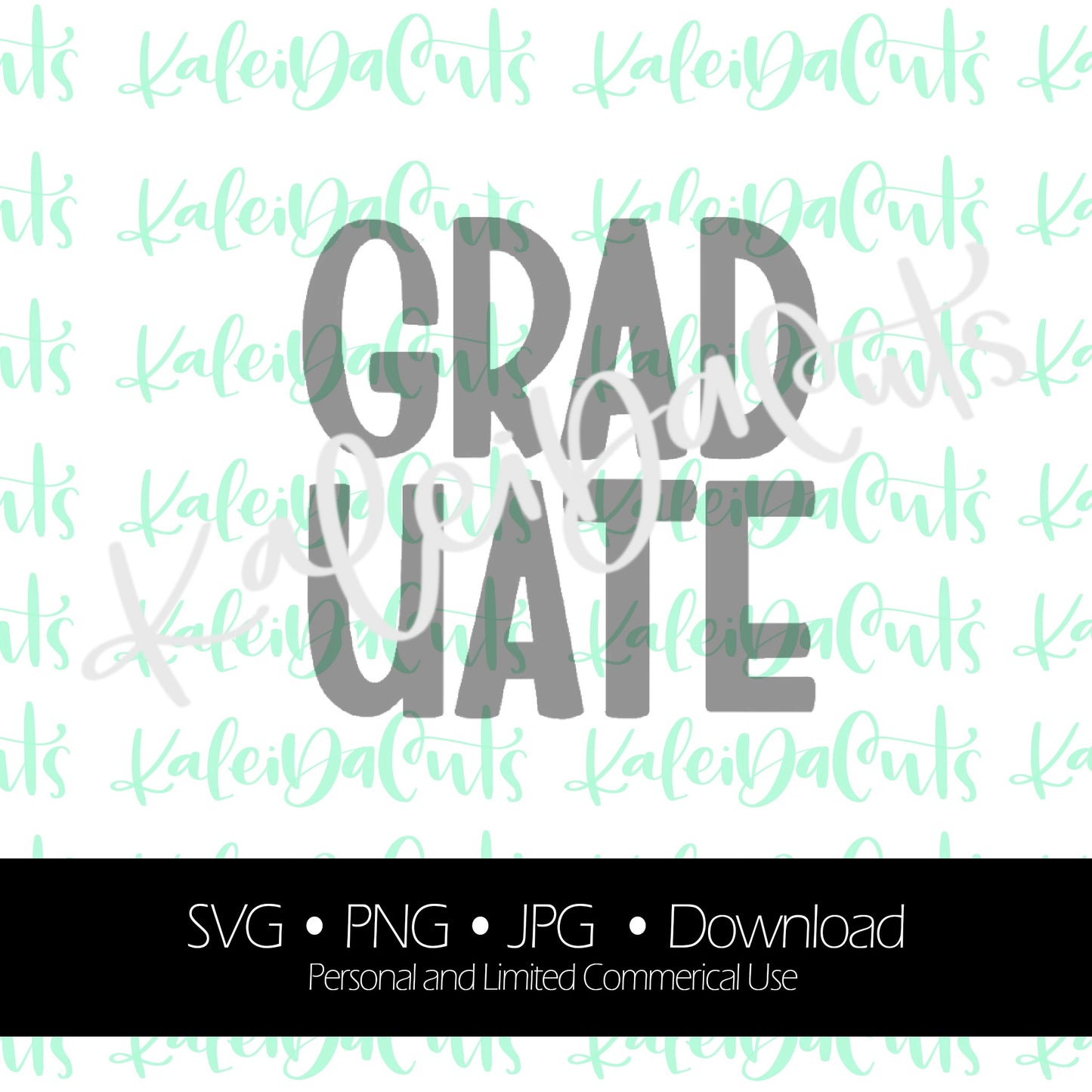 Grad Plaque Digital Download.