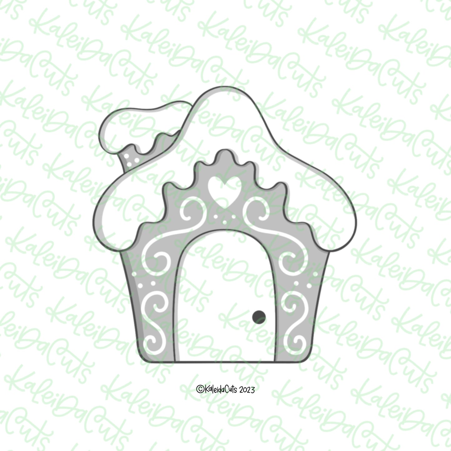 Gingy Village House Cookie Cutter