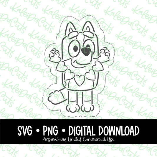 PYO Valentine Pup Digital Download