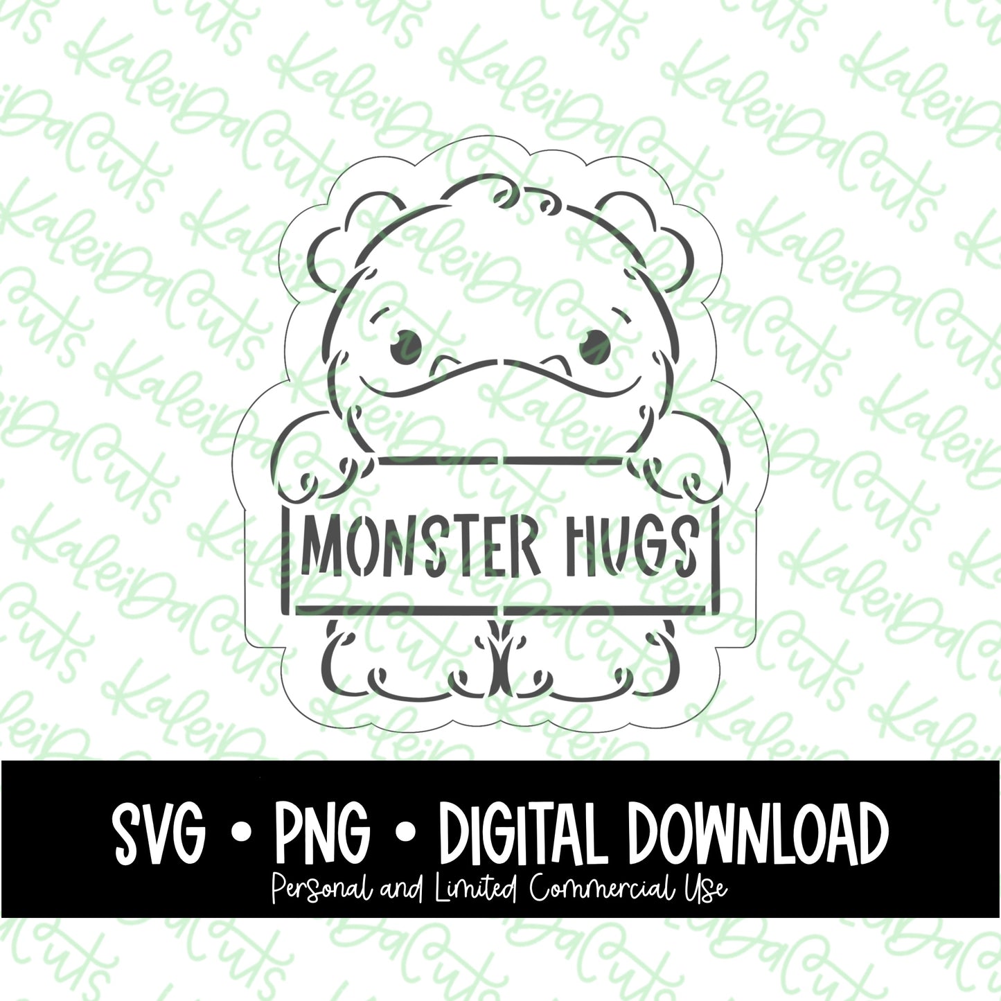 PYO Monster Plaque Digital Download