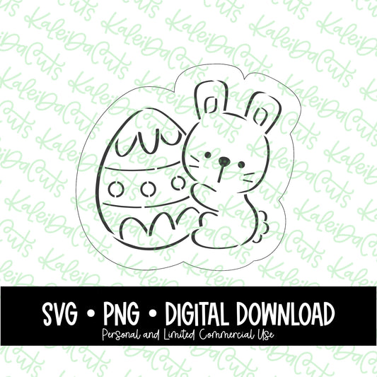 PYO Easter Egg Bunny Digital Download