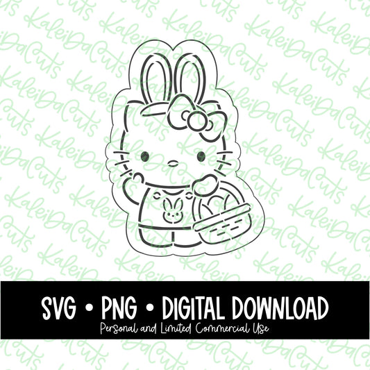 PYO Easter Kitty Digital Download