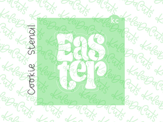 2025 Easter Plaque Stencil