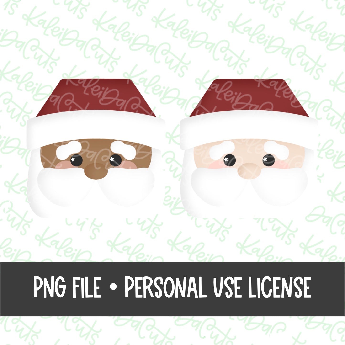 Jolly Square Santa .PNG Eddie Image Download