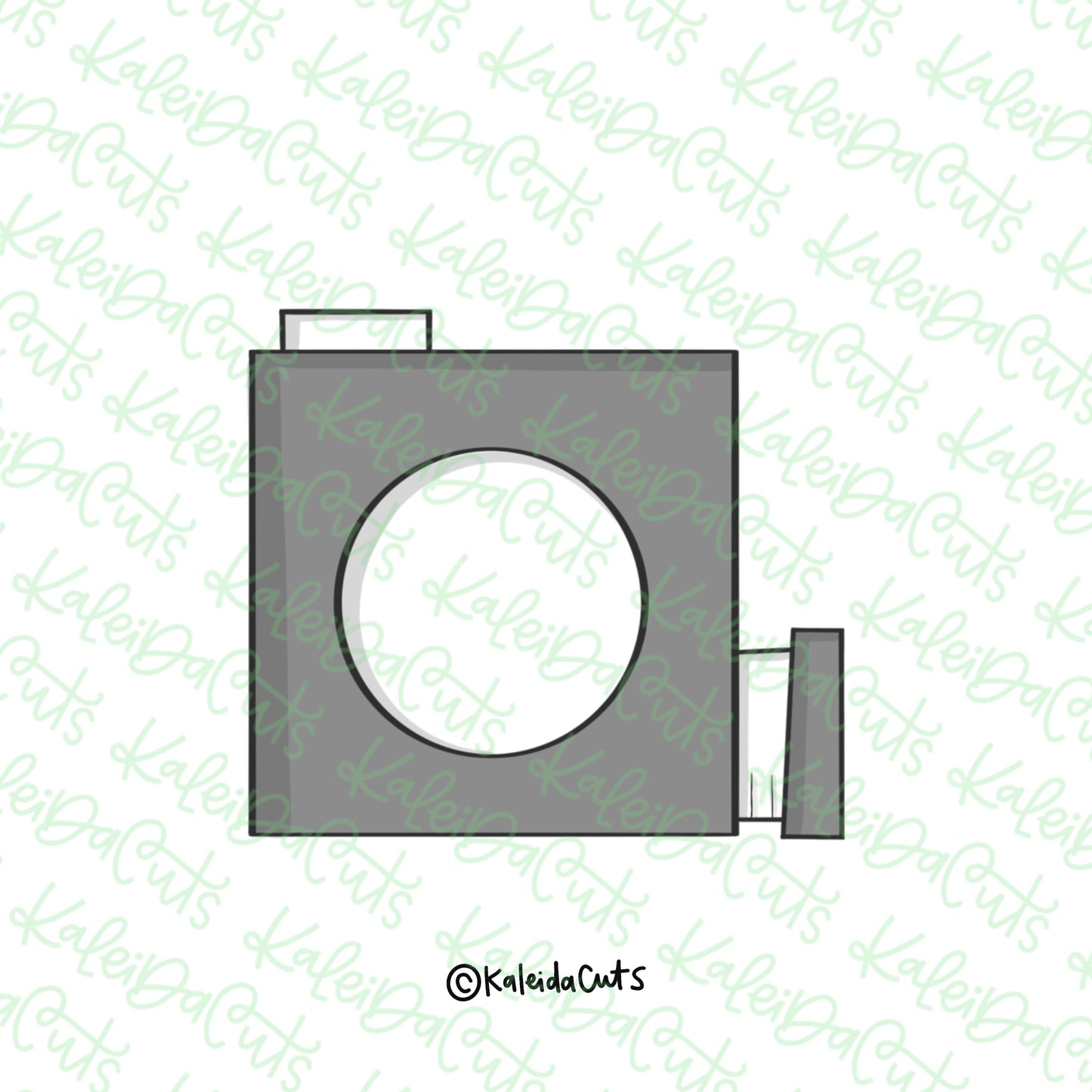 Square Tape Measure Cookie Cutter