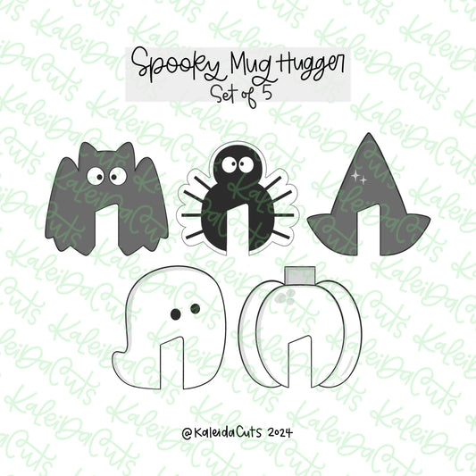 Spooky Mug Hugger Cookie Cutter Set of 5