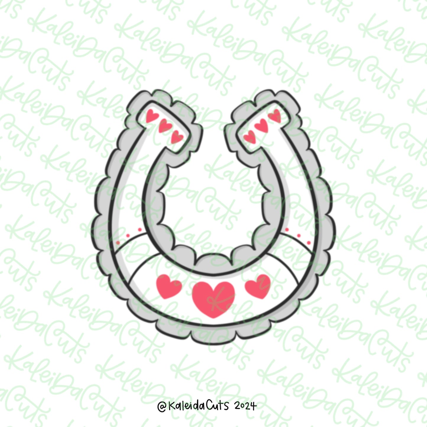 Scalloped Horse Shoe Cookie Cutter