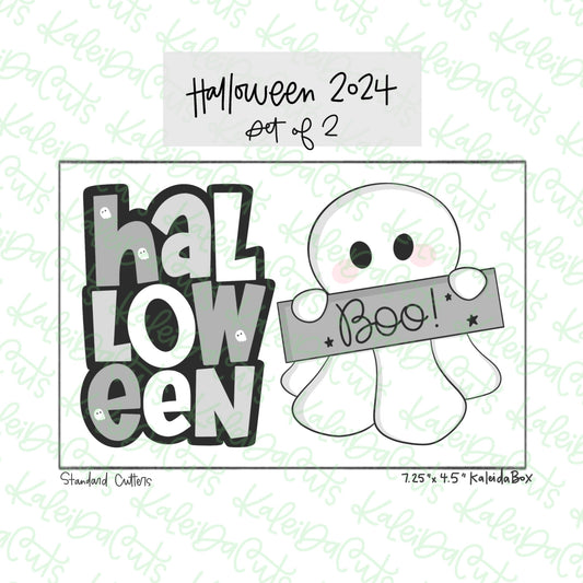 Halloween 2024 Cookie Cutter Set of 2