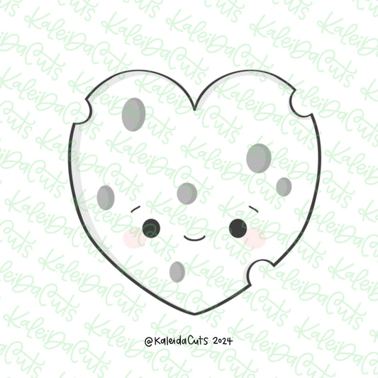 Chunky Heart Cheese Cookie Cutter