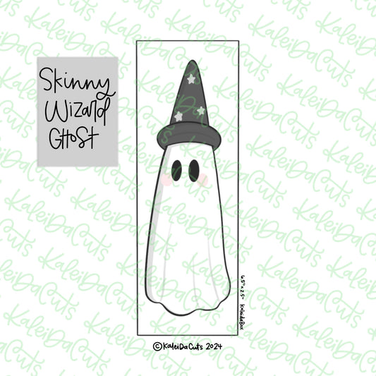 Skinny Wizard Ghost Cookie Cutter