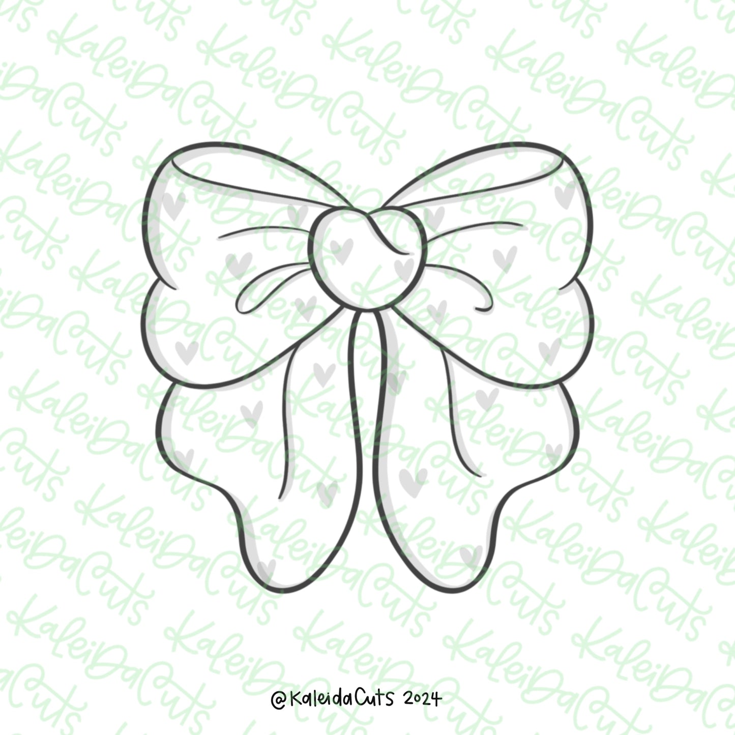 2025 Butterfly Bow Cookie Cutter