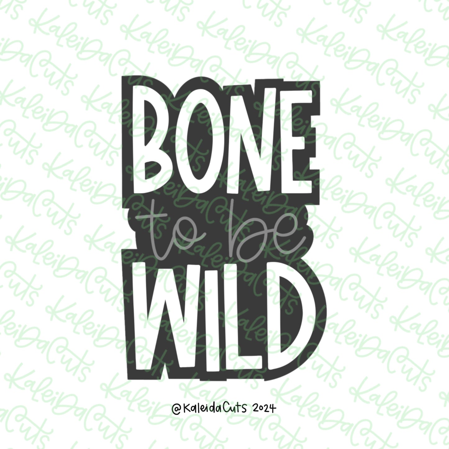 Bone to be Wild Cookie Cutter