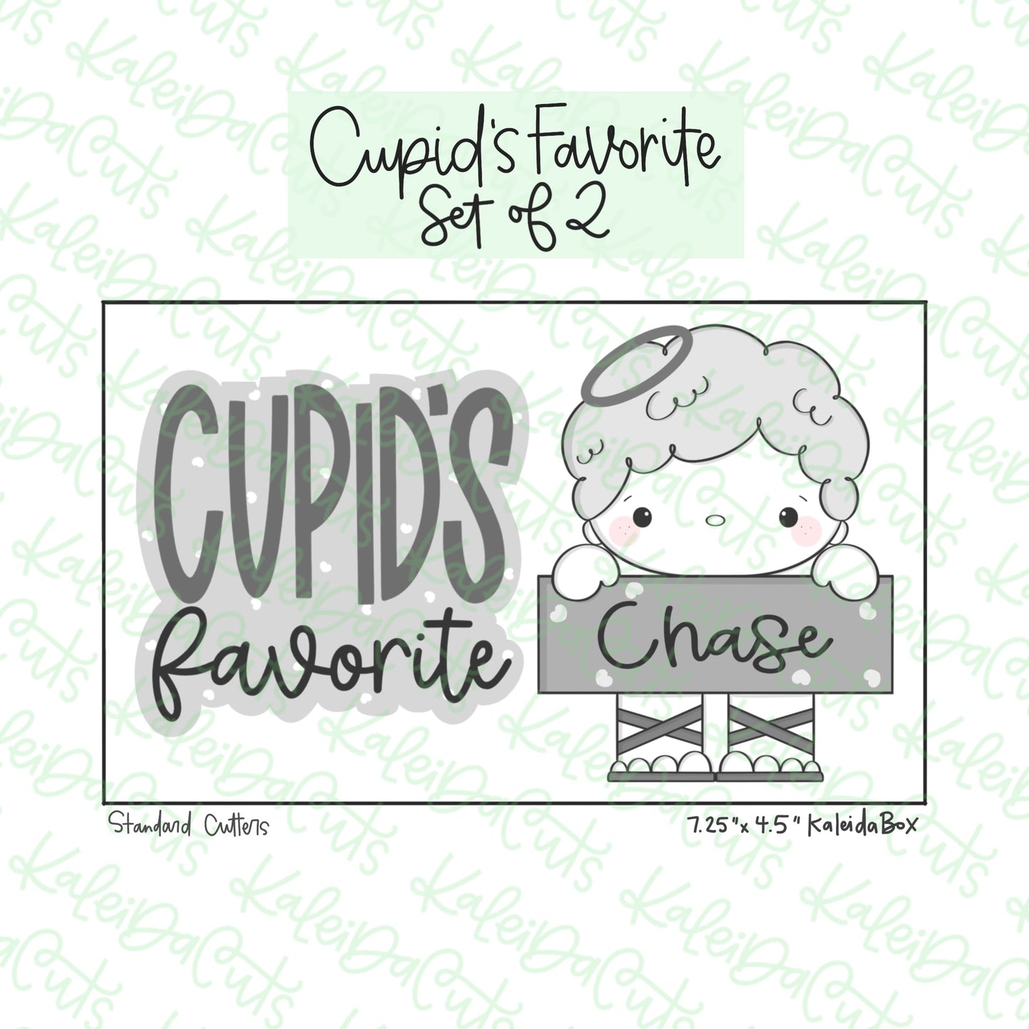 Cupid's Favorite Cookie Cutter Set of 2