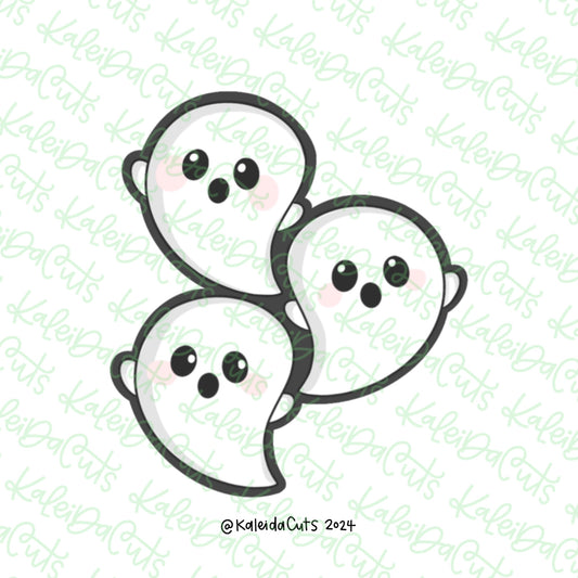 Ghost Trio Cookie Cutter