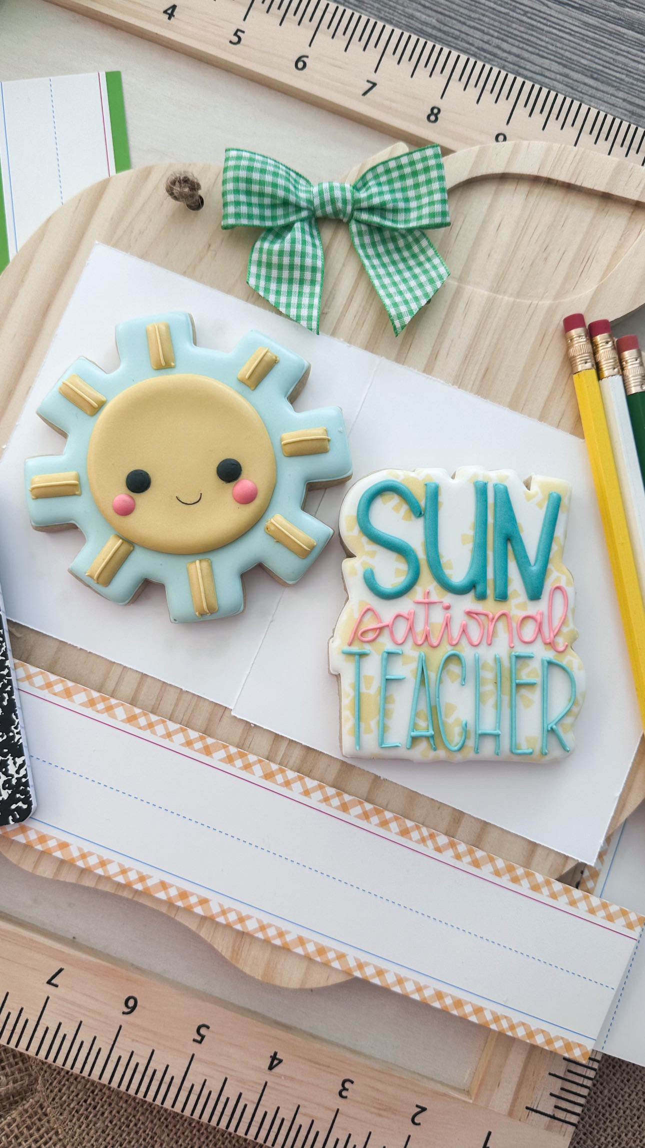 Sun Sational Teacher Cookie Cutter