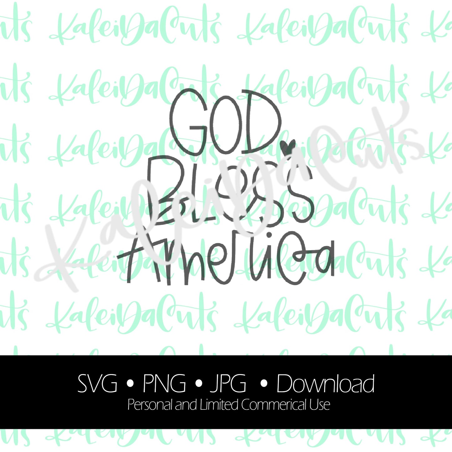 God Bless America  Digital Download.