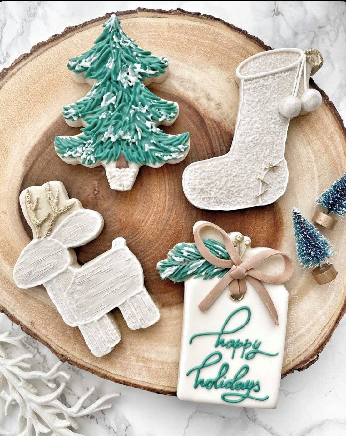 2020 KaleidaChristmas Cookie Cutter Set of 4