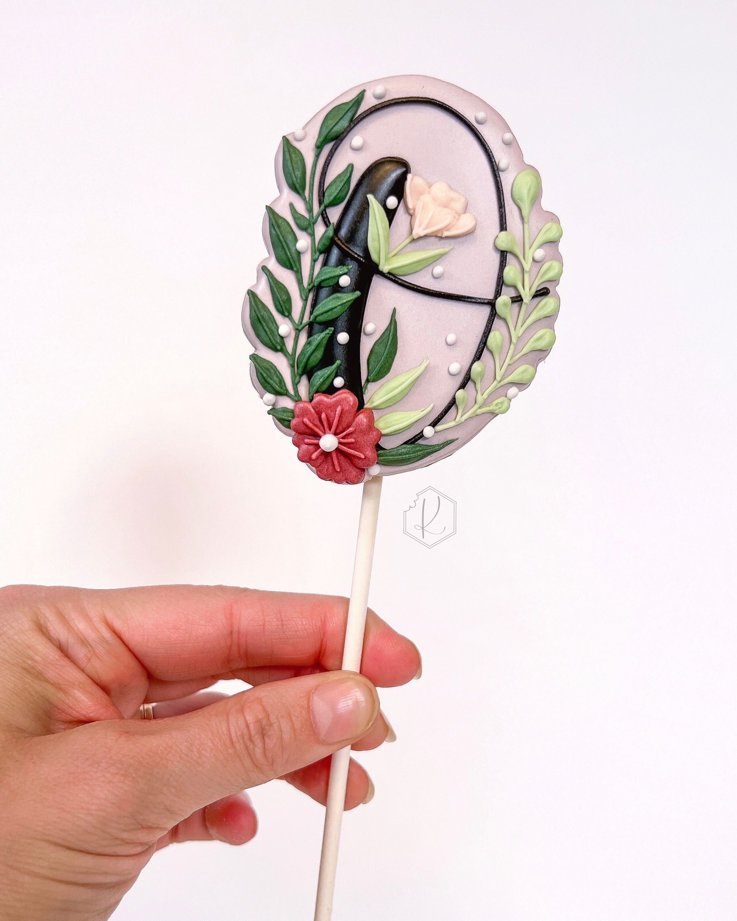 Buy Valentines Day Embossed Lollipop Lollipop Polymer Clay Cutter