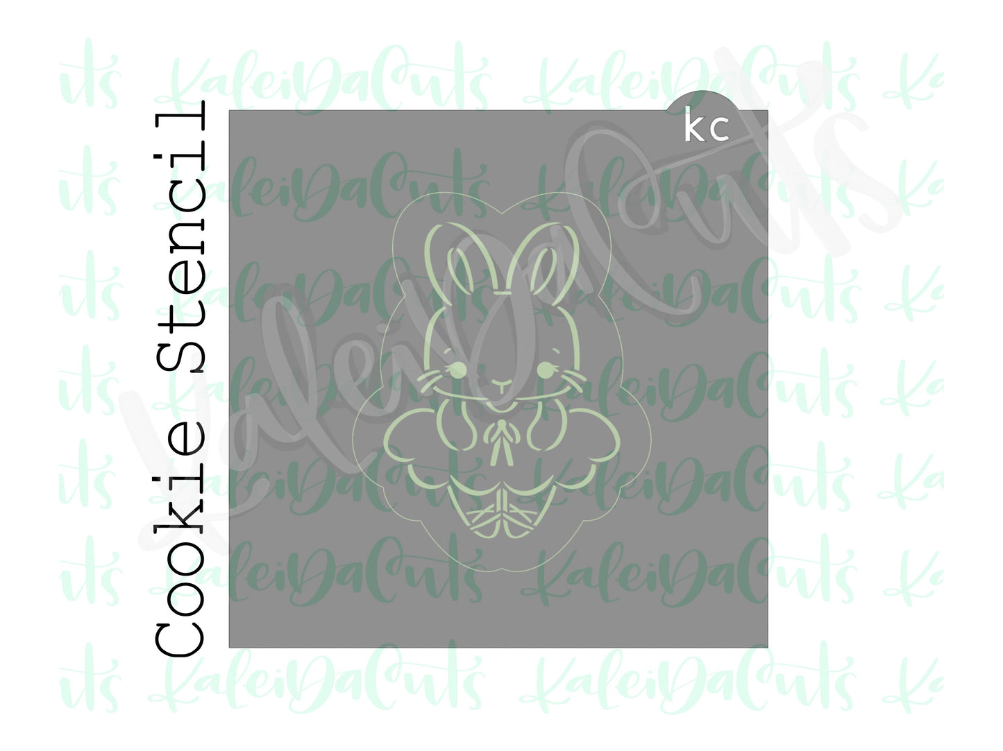 Bunny Ballerina PYO Stencil 3.75"