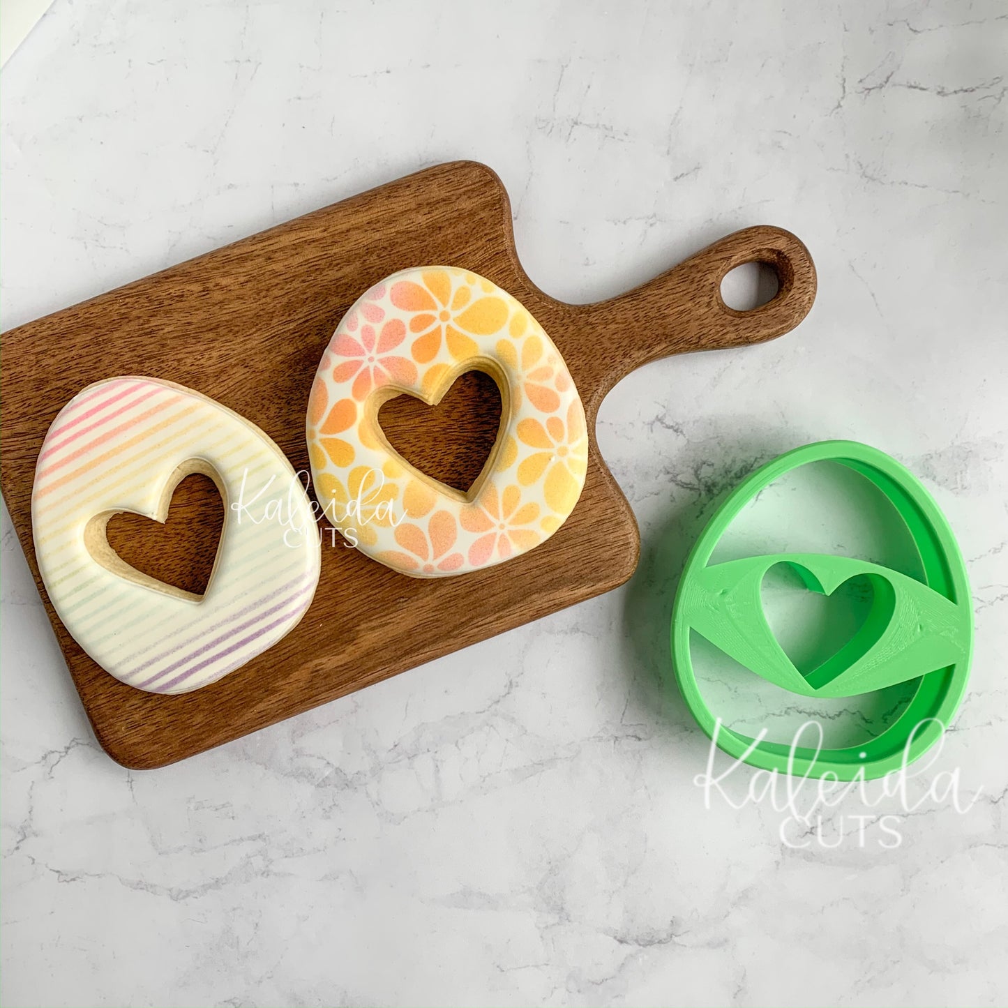 Egg Heart Cutout Cookie Cutter