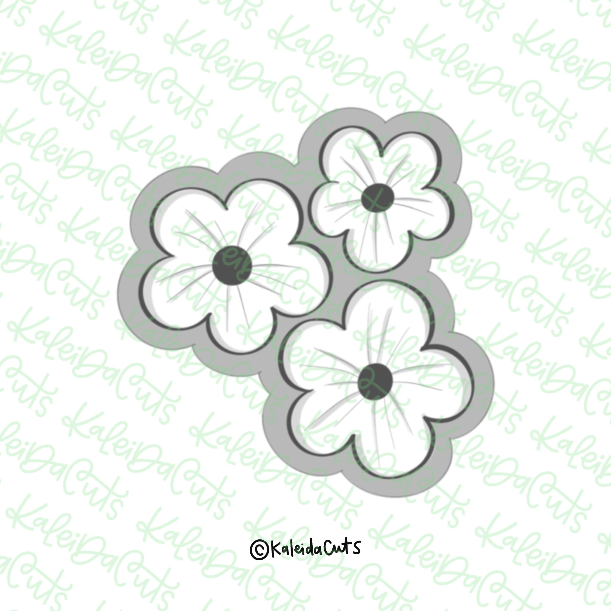 Garden Blooms Cookie Cutter – KaleidaCuts