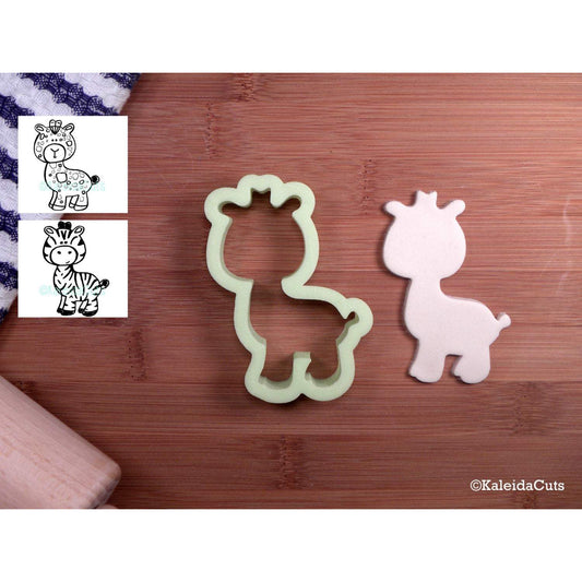 Baby Giraffe 2 Cookie Cutter