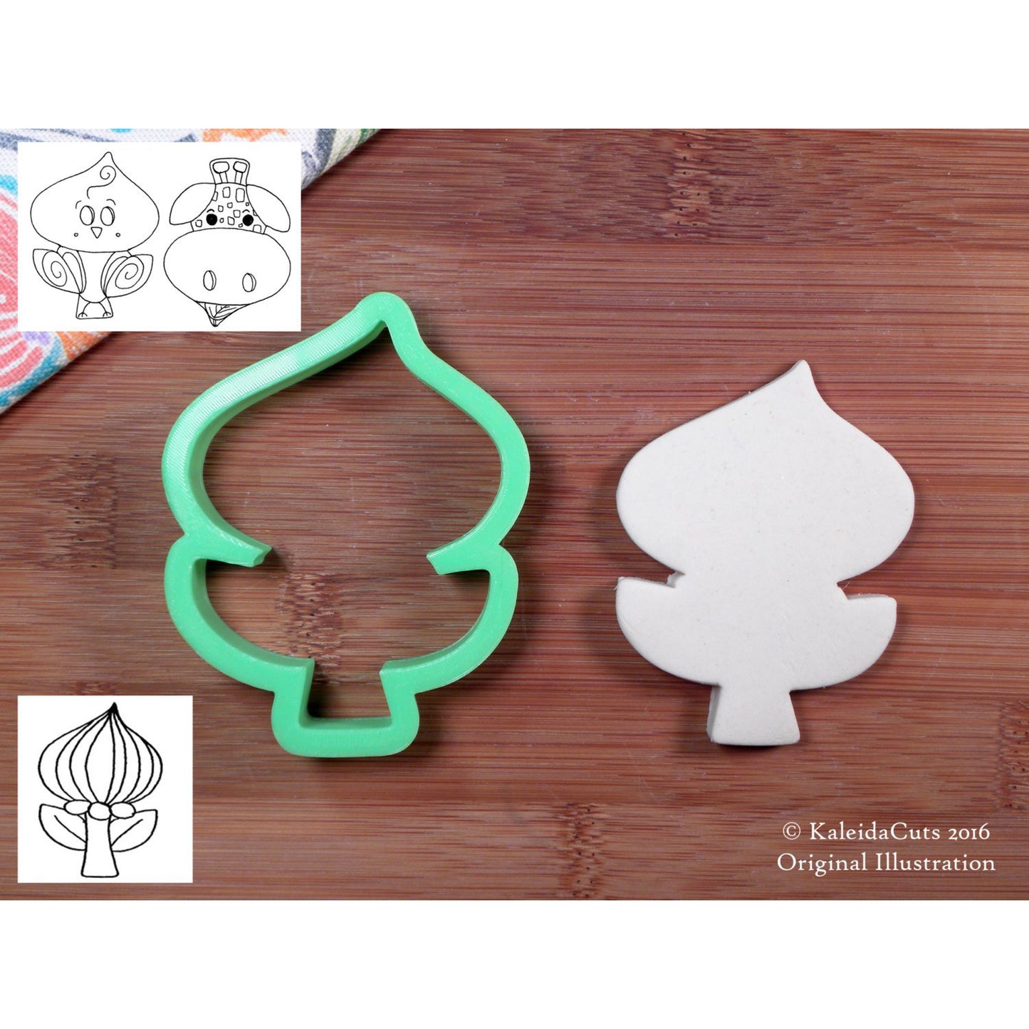 Whimsical Flower Cookie Cutter