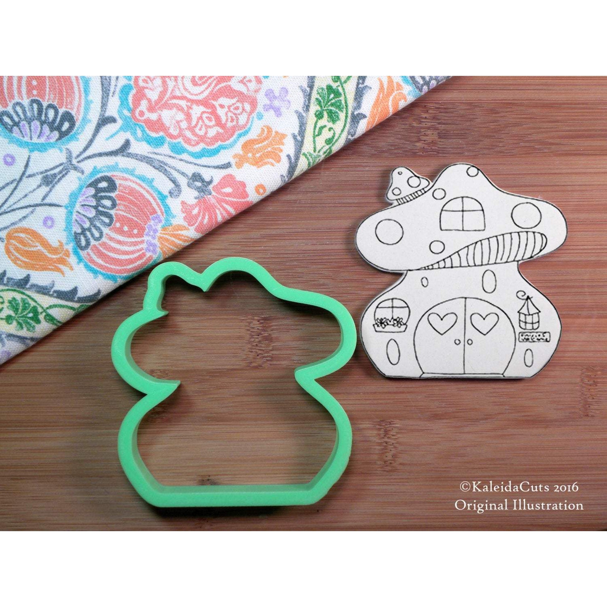 Mushroom House Cookie Cutter