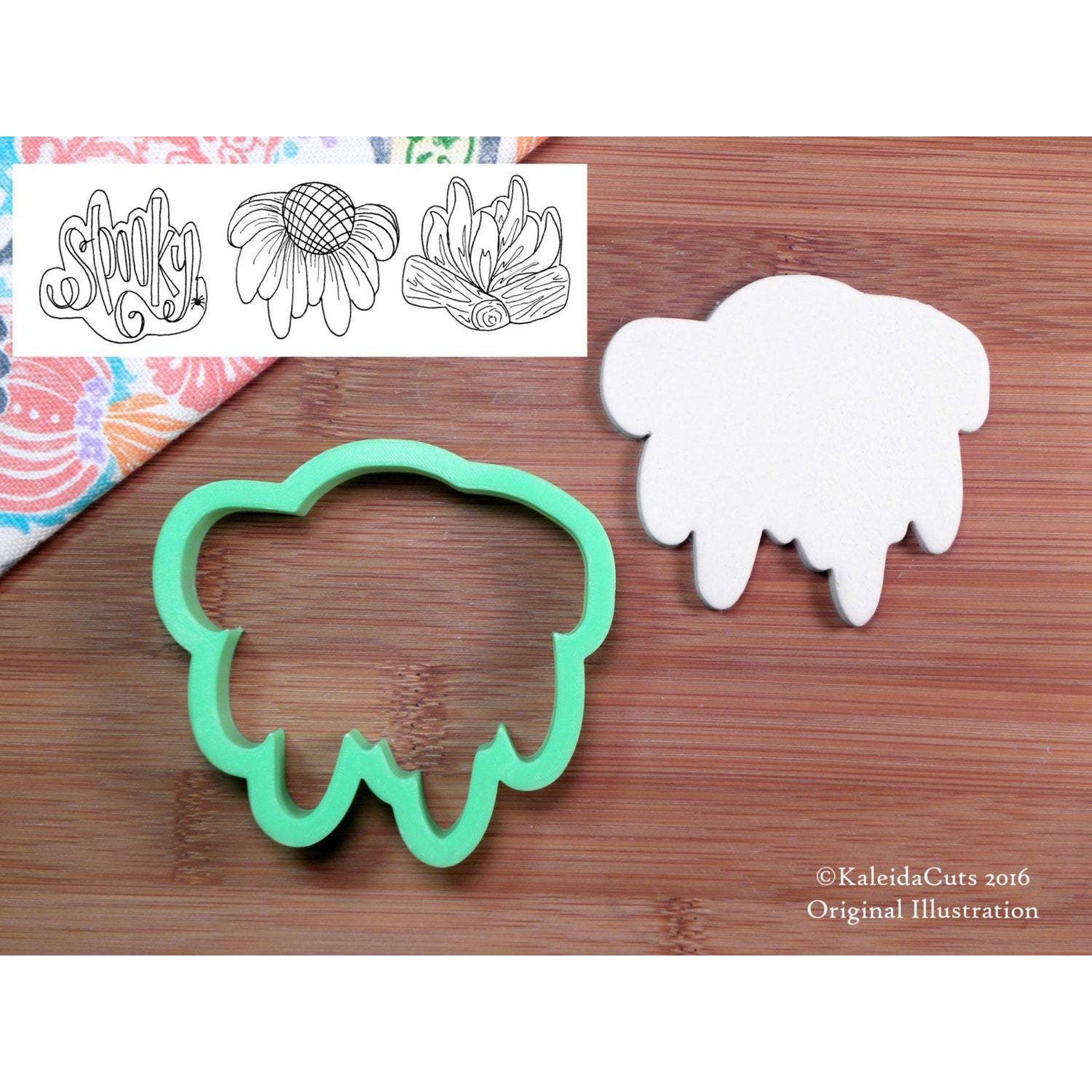 Fainting Flower Cookie Cutter