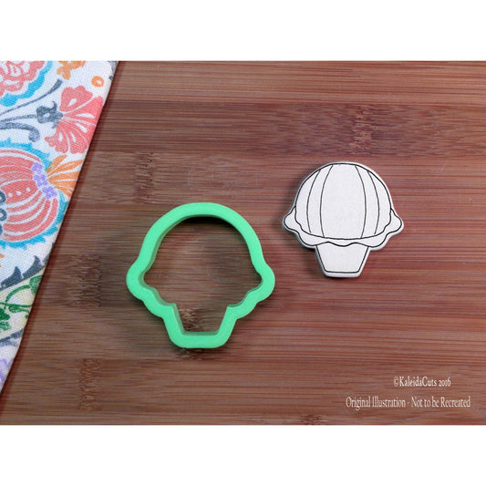 Snowcone Cookie Cutter