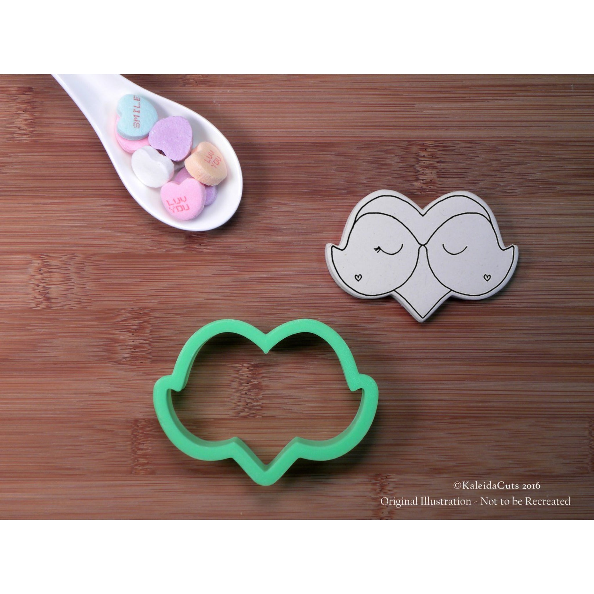 6 B's Creations (Teaching Partners) Heart Platter Cookie Cutters -  KaleidaCuts
