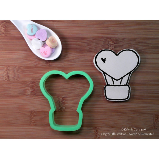 Heart Air Balloon Cookie Cutter