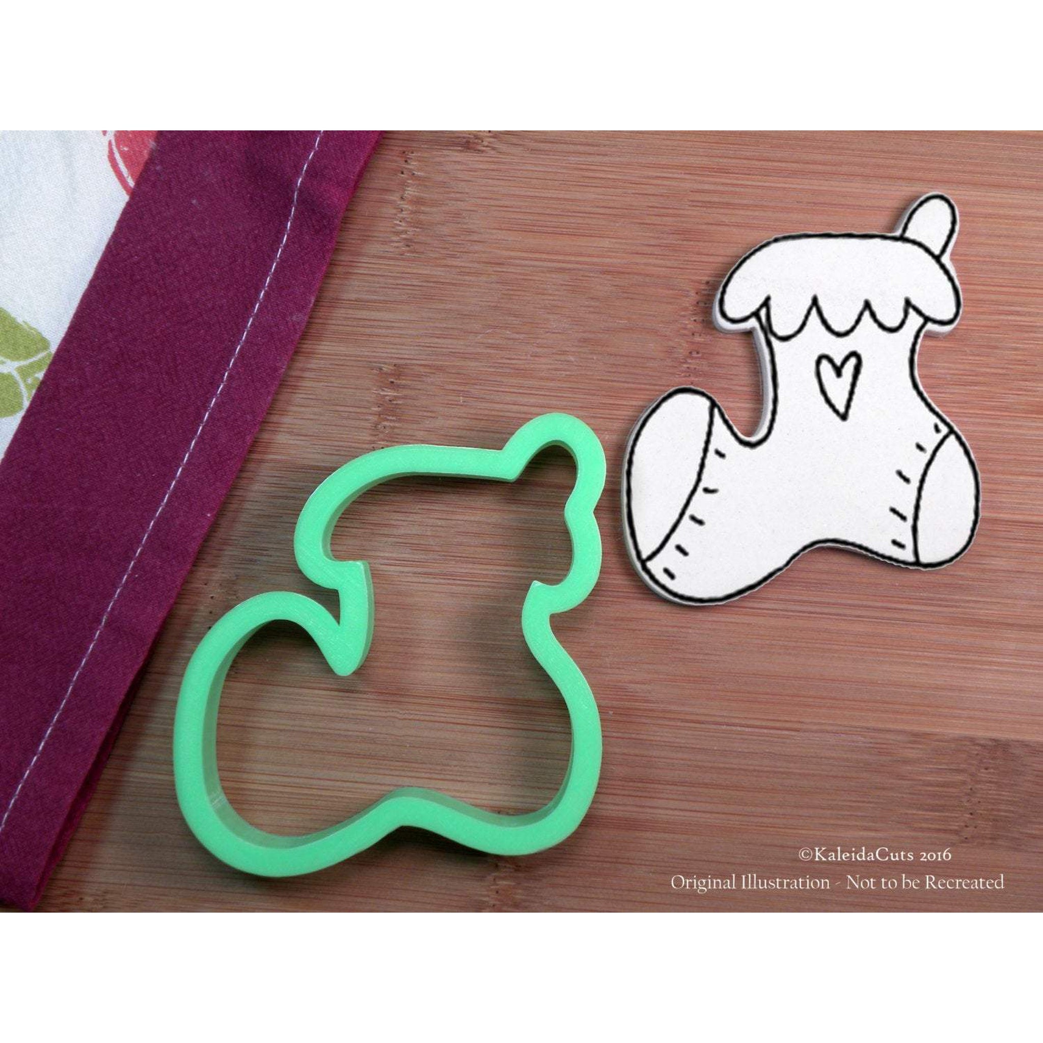 Whimsy Strawberry Cookie Cutter - KaleidaCuts