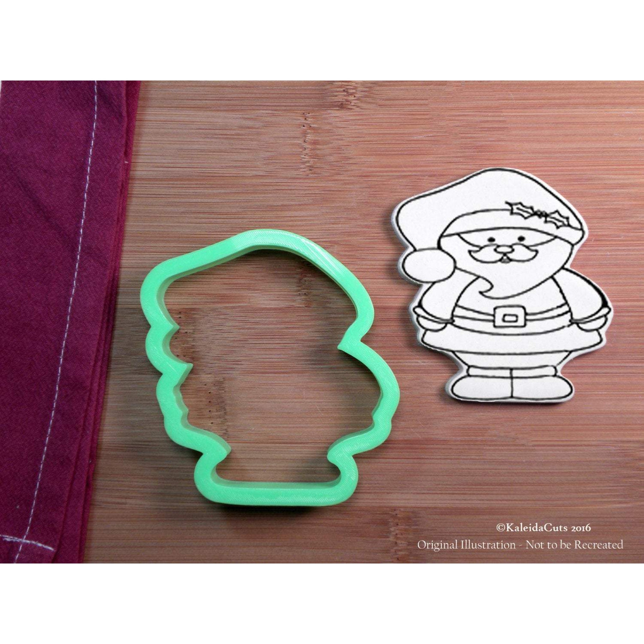 Christmas Santa and Cookie Set - Cutters – The Sweet Designs Shoppe