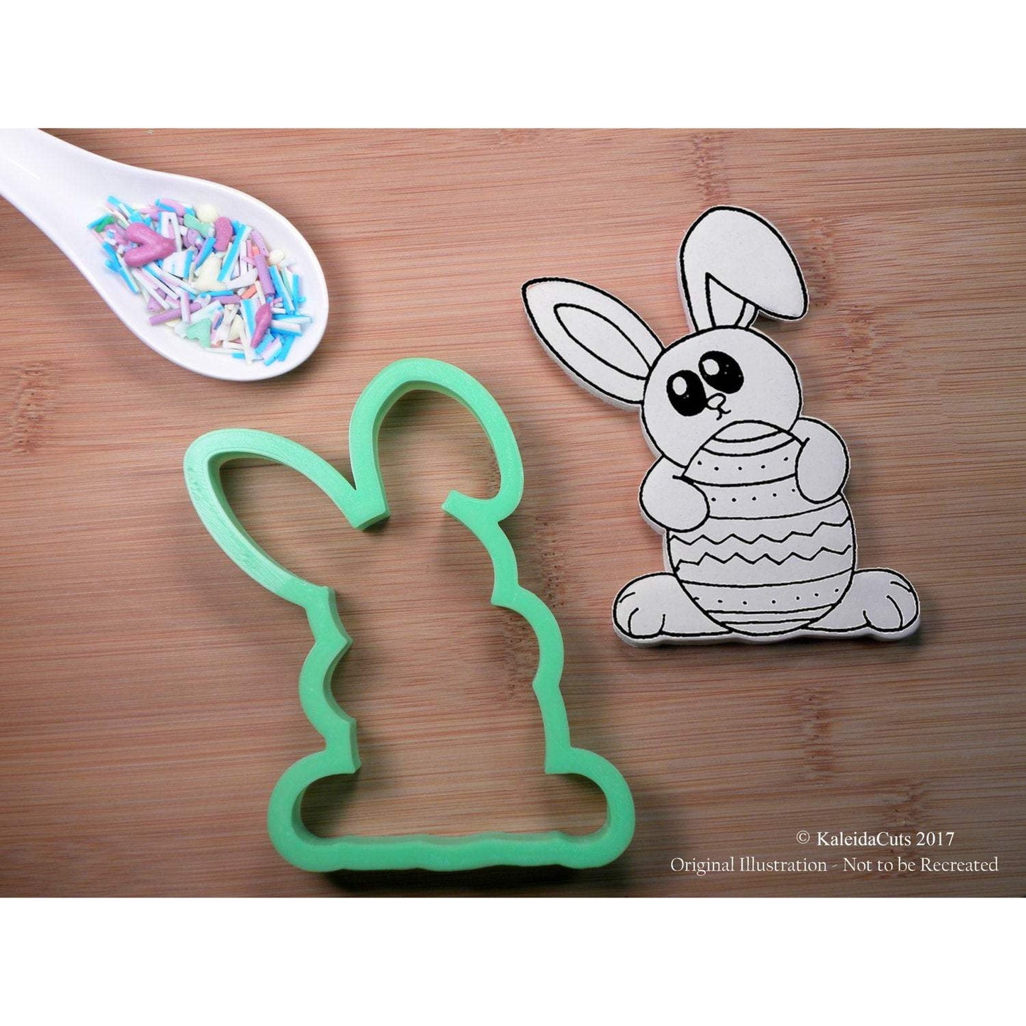 Bunny Egg Plaque Cookie Cutter