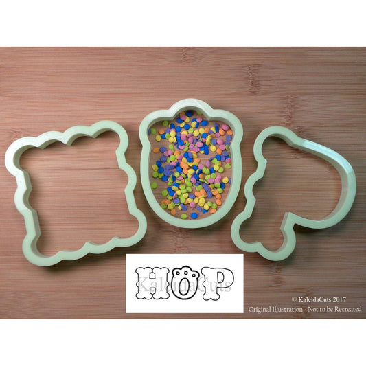 Fancy HOP Cookie Cutter Set (3)