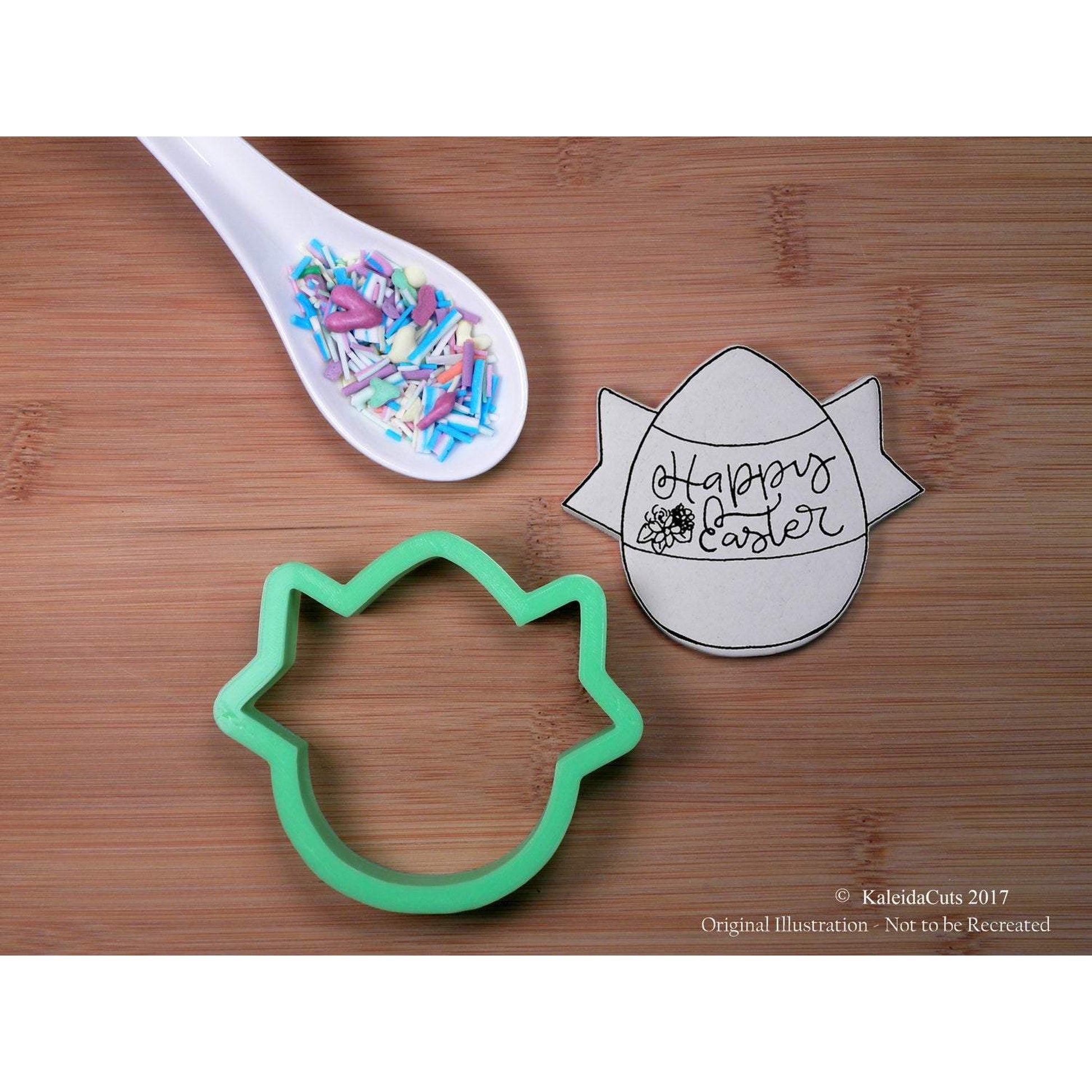 Egg Banner Cookie Cutter