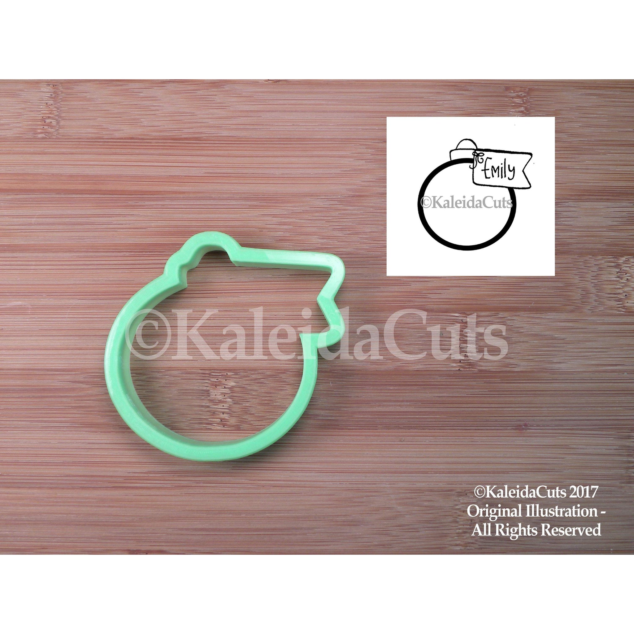 Tag Cookie Cutter - KaleidaCuts