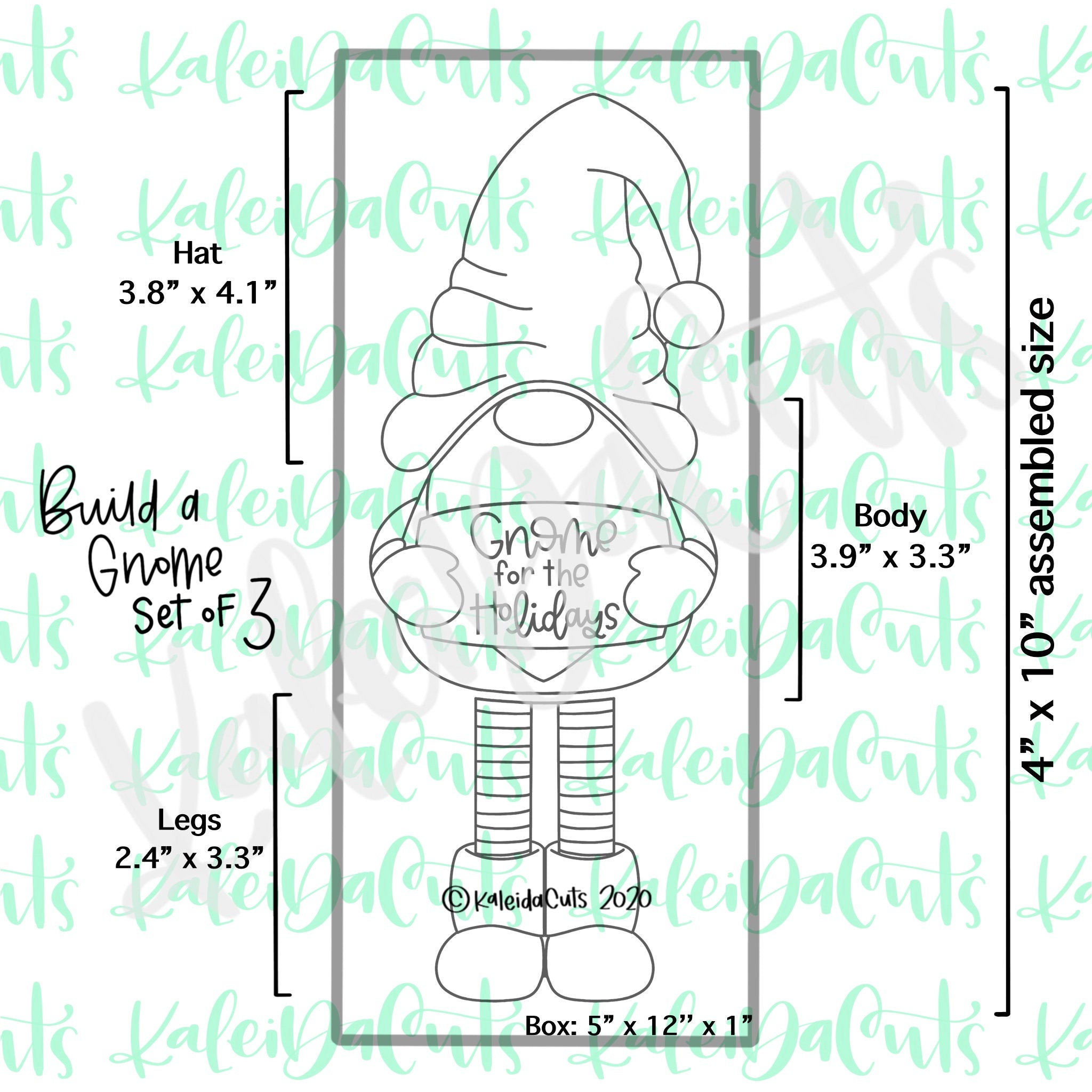 Build a Snowman Set - 4 Cookie Cutters