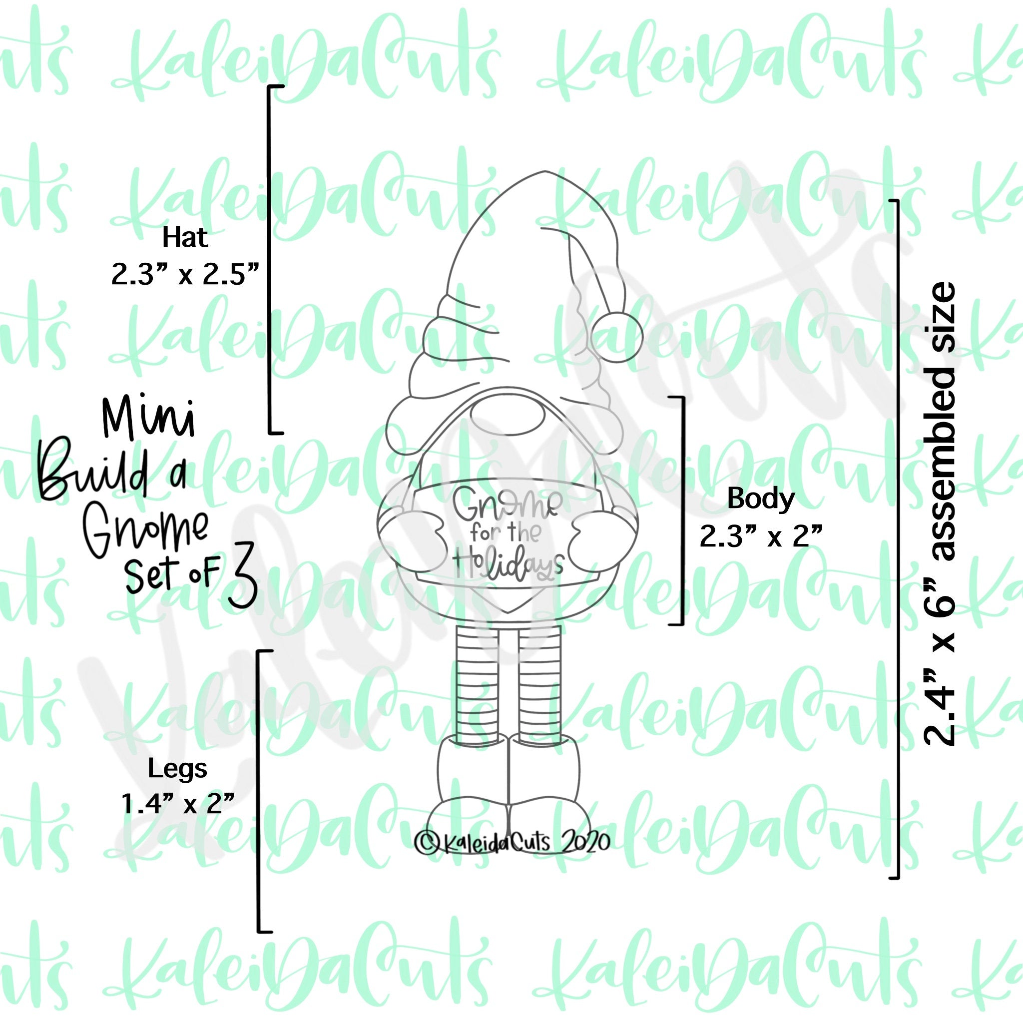 Build a Snowman Set - 4 Cookie Cutters