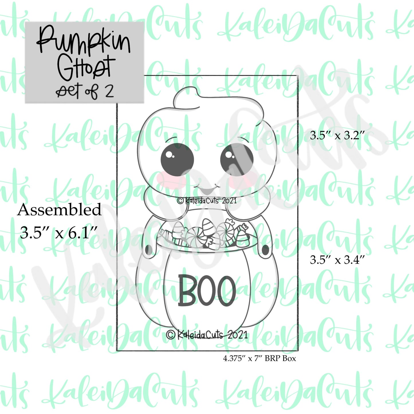 Pumpkin Ghost Set of 2 Cookie Cutters