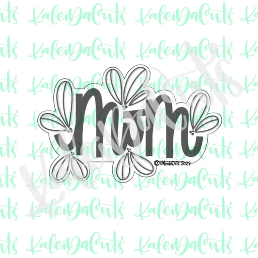 Mom Greenery Handlettering Cookie Cutter