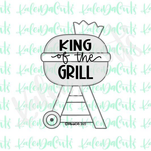 Grill with Crown Cookie Cutter