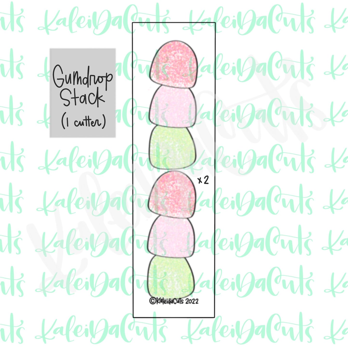 Sweet Gumdrop Stack Cookie Cutter