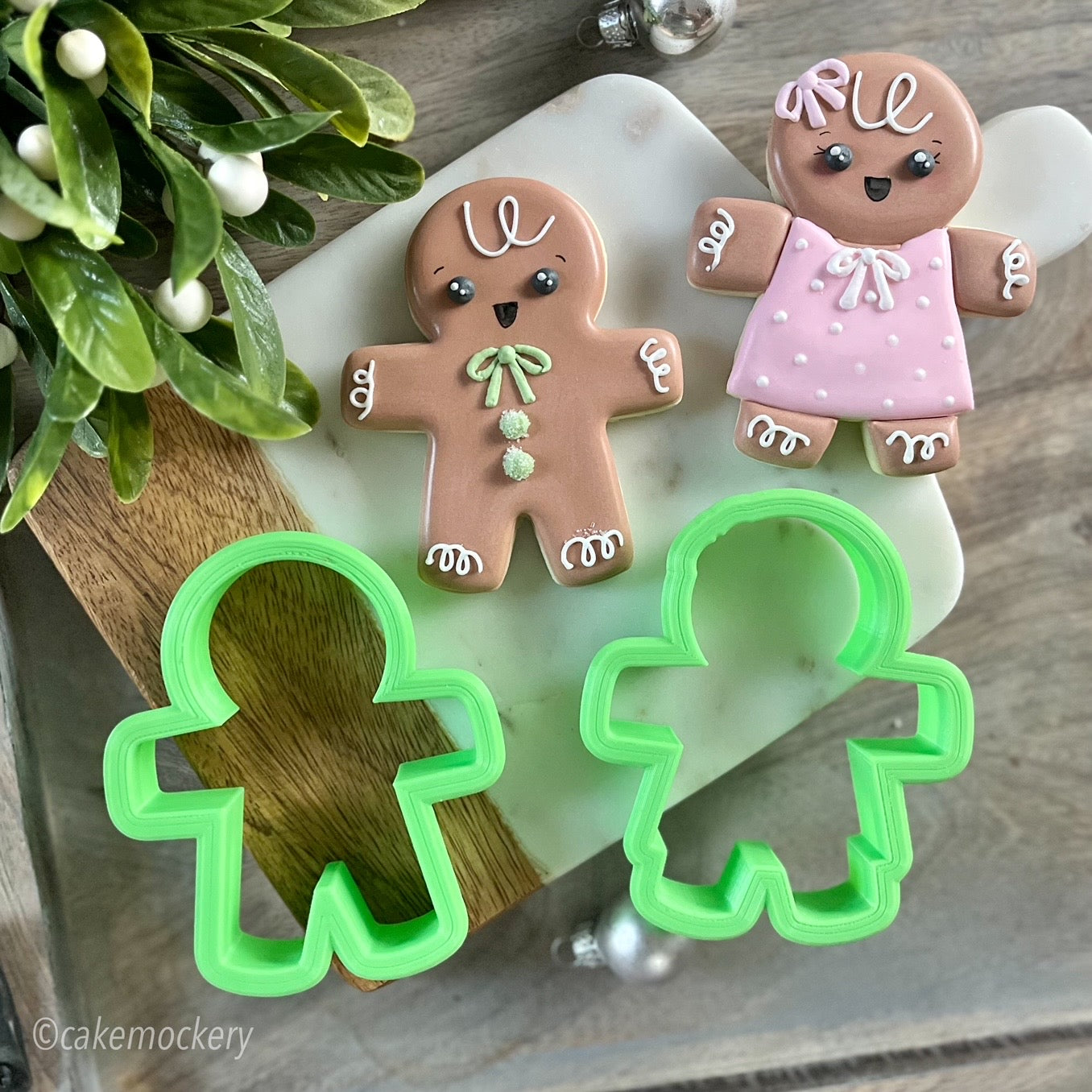 Modern Gingy Girl Cookie Cutter